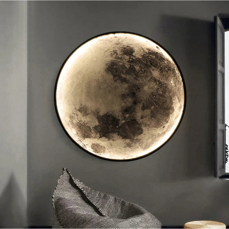 Decorative Moon LED Wall Light
