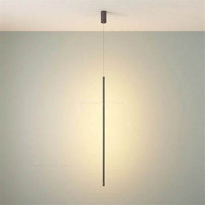 Modern Minimalist LED Pendant Light for Bedroom or Living Room