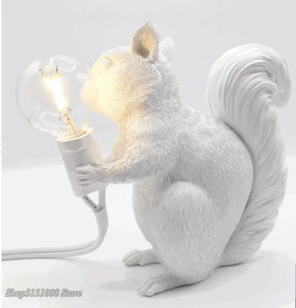 Squirrel LED Decorative Light – Designer Figure with Bulb, Indoor & Outdoor