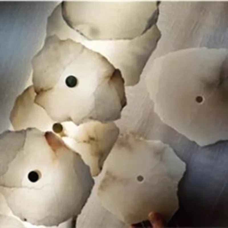 Organic LED Wall Light – Sculptural Decorative Design
