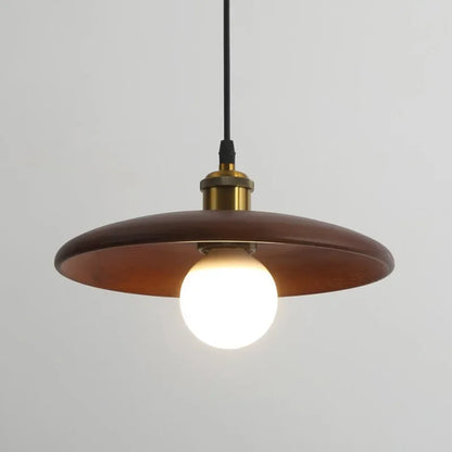 Scandinavian Wooden Pendant Light – Minimalist Ceiling Lamp