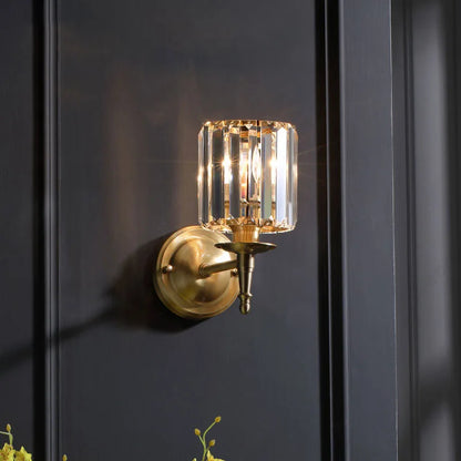 Elegant Crystal Wall Light – Glamour Style