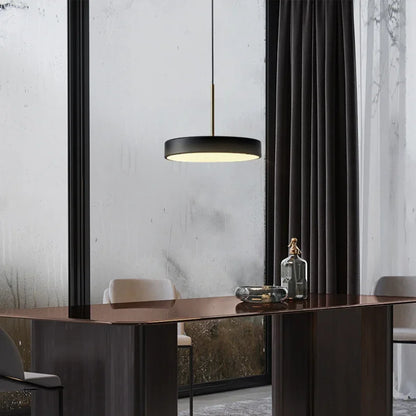 Modern Round LED Pendant Light for Dining Room and Living Room