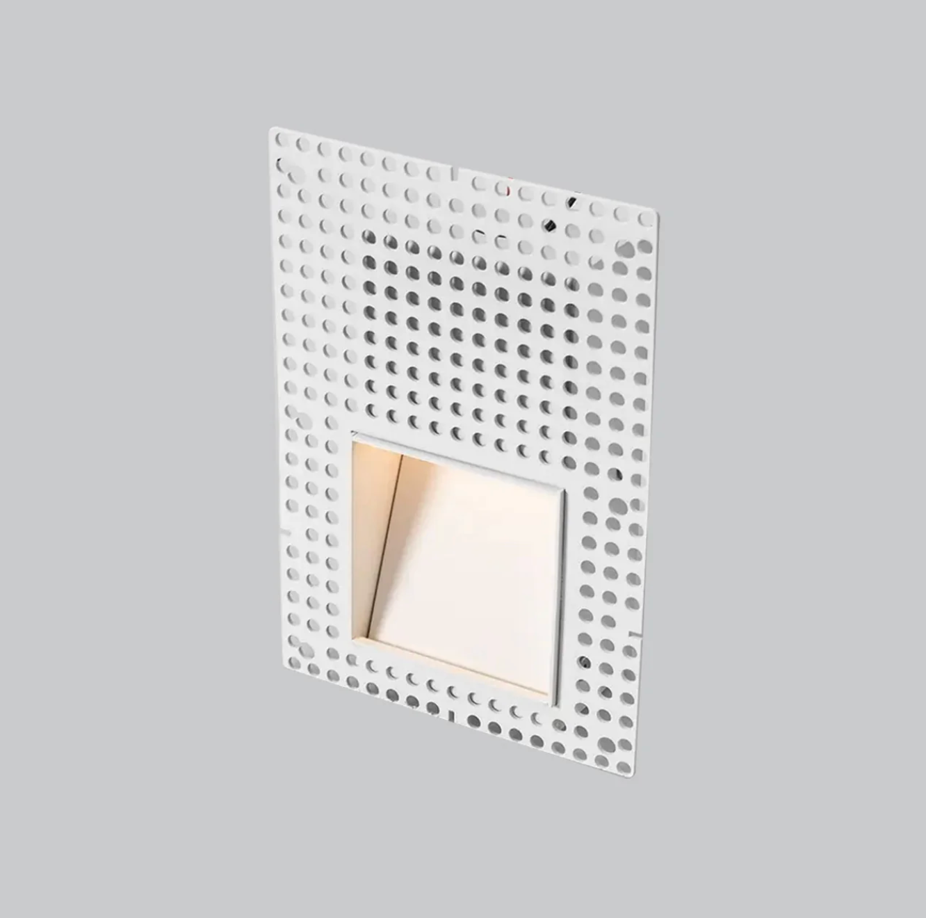 Recessed LED Stair Light – Square Wall-Mounted Step Light