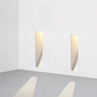 Recessed LED Stair Light – Square Wall-Mounted Step Light