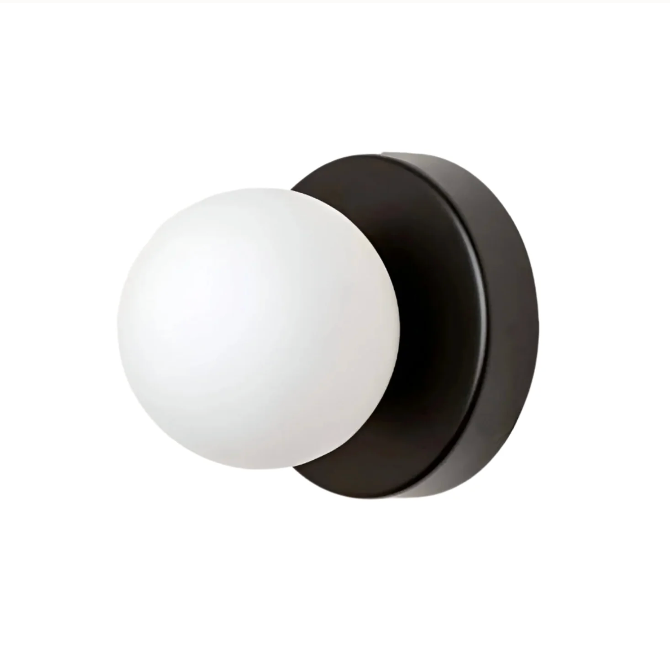 Modern Wall Light with Globe Shade – Minimalist Design