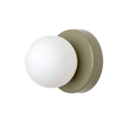 Modern Wall Light with Globe Shade – Minimalist Design