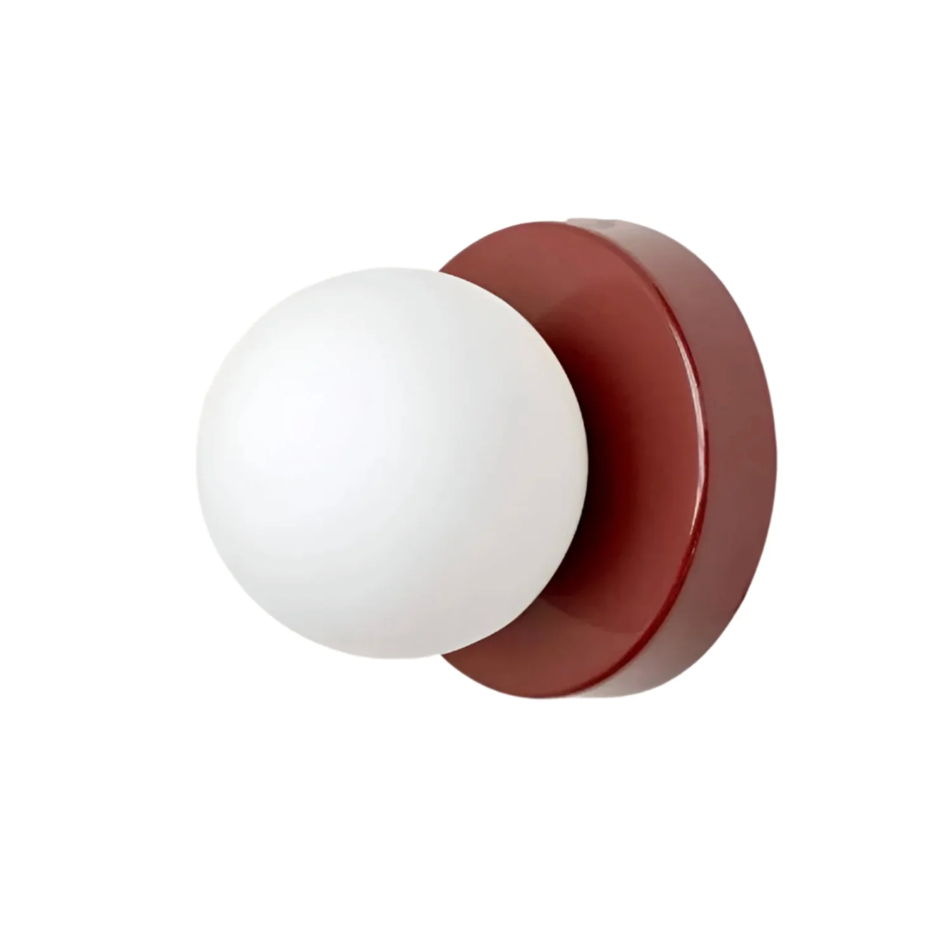Modern Wall Light with Globe Shade – Minimalist Design
