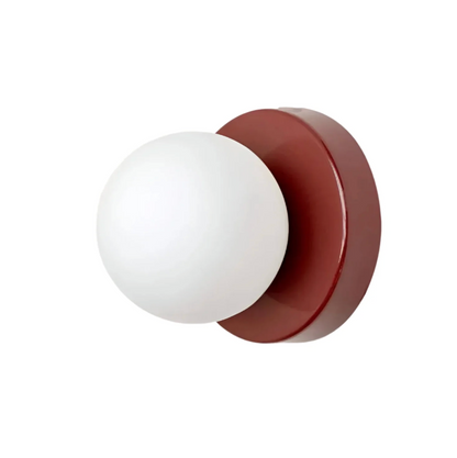Modern Wall Light with Globe Shade – Minimalist Design