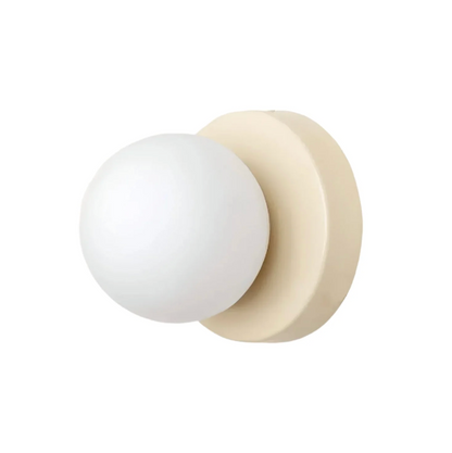 Modern Wall Light with Globe Shade – Minimalist Design