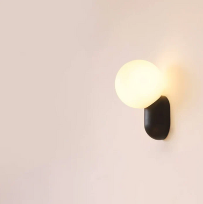 Modern Globe LED Wall Light – Designer Spherical Wall Light