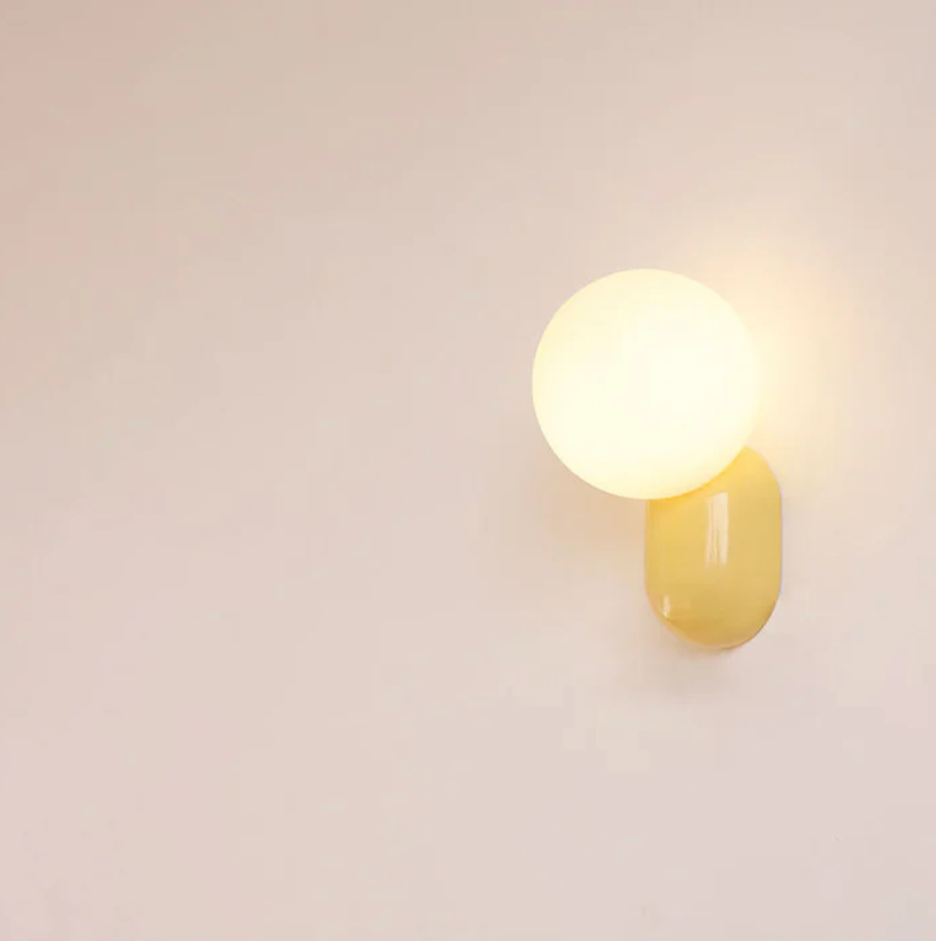 Modern Globe LED Wall Light – Designer Spherical Wall Light