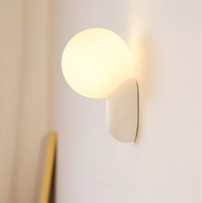 Modern Globe LED Wall Light – Designer Spherical Wall Light