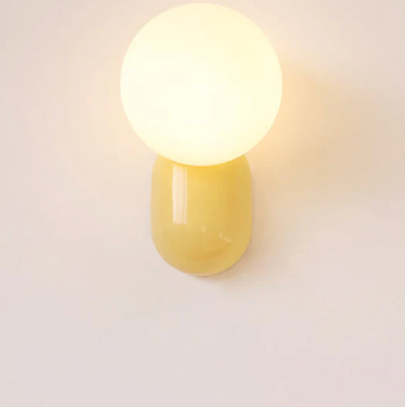 Modern Globe LED Wall Light – Designer Spherical Wall Light