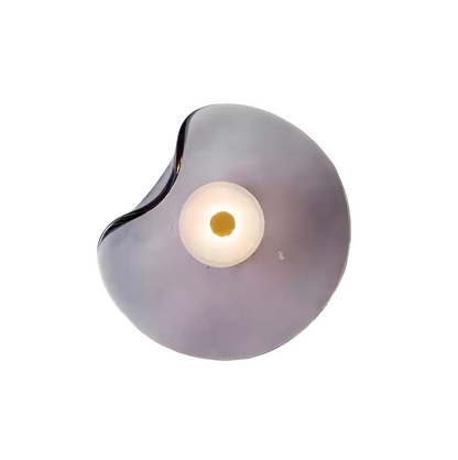 Designer LED Wall Light with Organic Shaped Shade