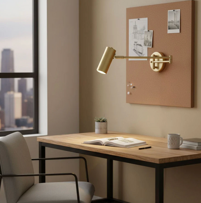 Adjustable Arm Wall Light – Minimalist Spot Light
