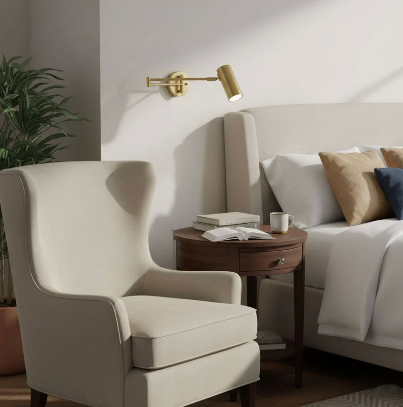 Adjustable Arm Wall Light – Minimalist Spot Light