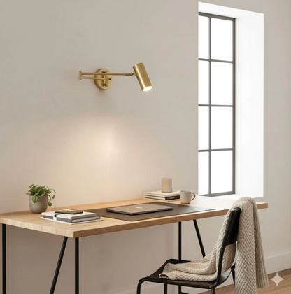 Adjustable Arm Wall Light – Minimalist Spot Light