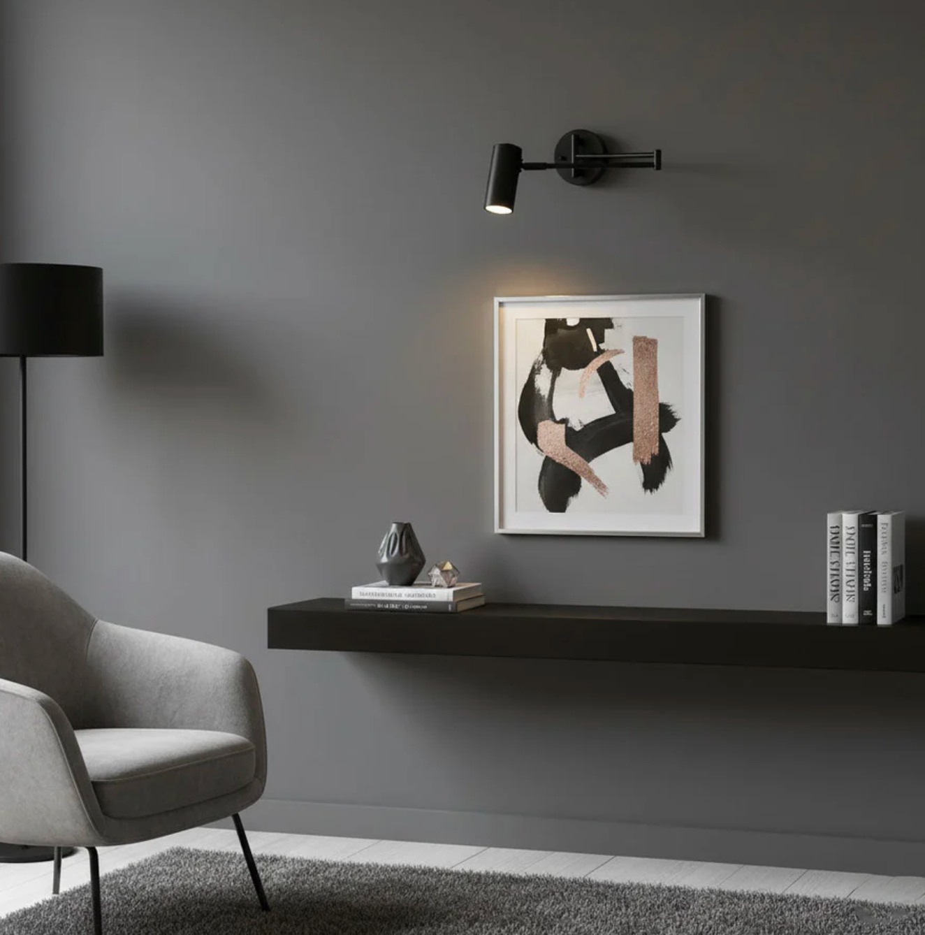 Adjustable Arm Wall Light – Minimalist Spot Light