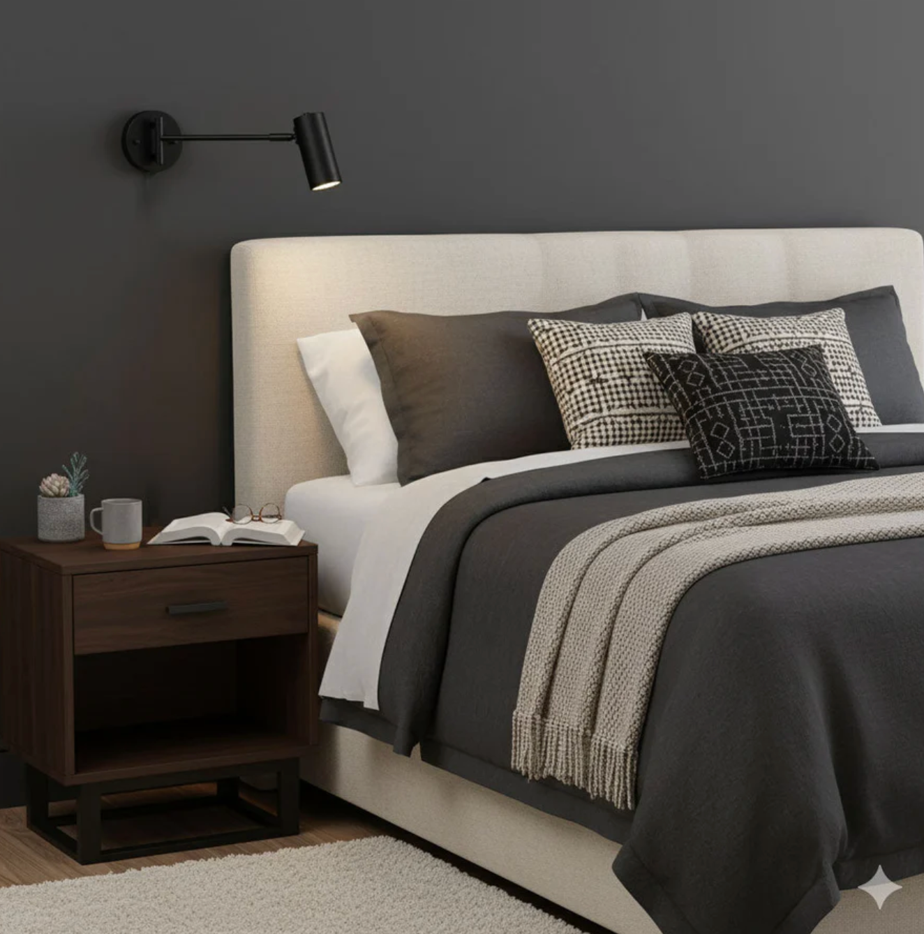 Adjustable Arm Wall Light – Minimalist Spot Light