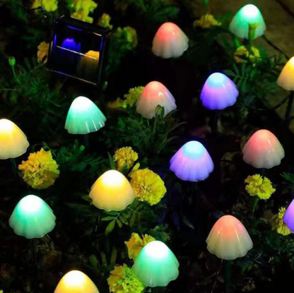 Solar LED Mushroom Garden Lights – Decorative Outdoor Lighting RGB