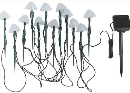 Solar LED Mushroom Garden Lights – Decorative Outdoor Lighting RGB