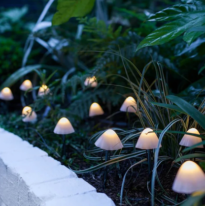 Solar LED Mushroom Garden Lights – Decorative Outdoor Lighting RGB
