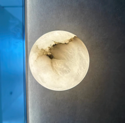 Marble Ball LED Wall Light – Modern Decorative Design