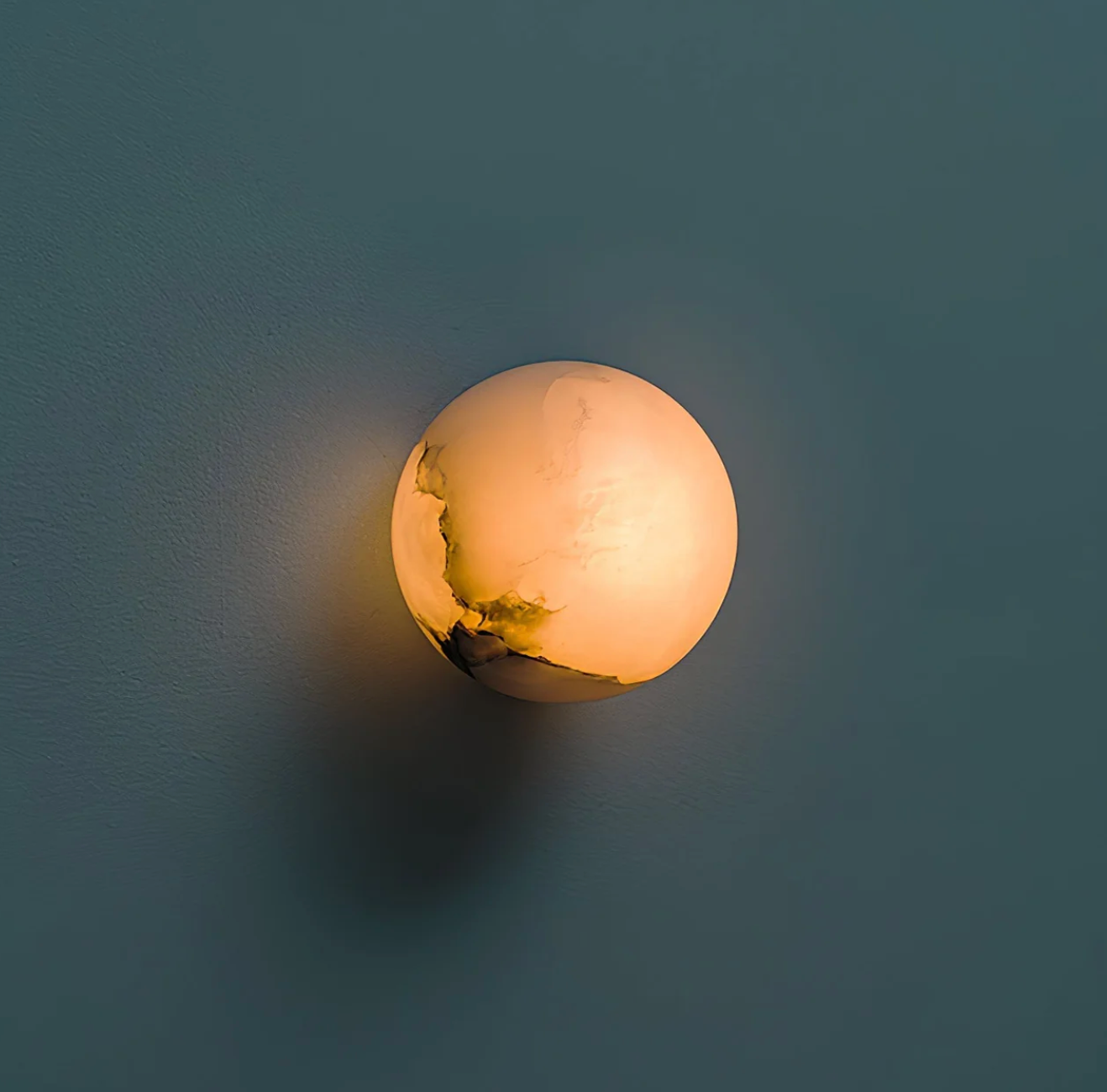 Marble Ball LED Wall Light – Modern Decorative Design