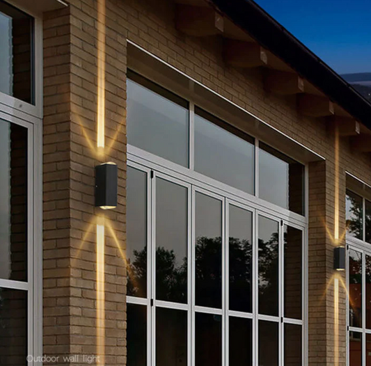 LED Up-Down Exterior Wall Light – Modern Outdoor Fascia Light