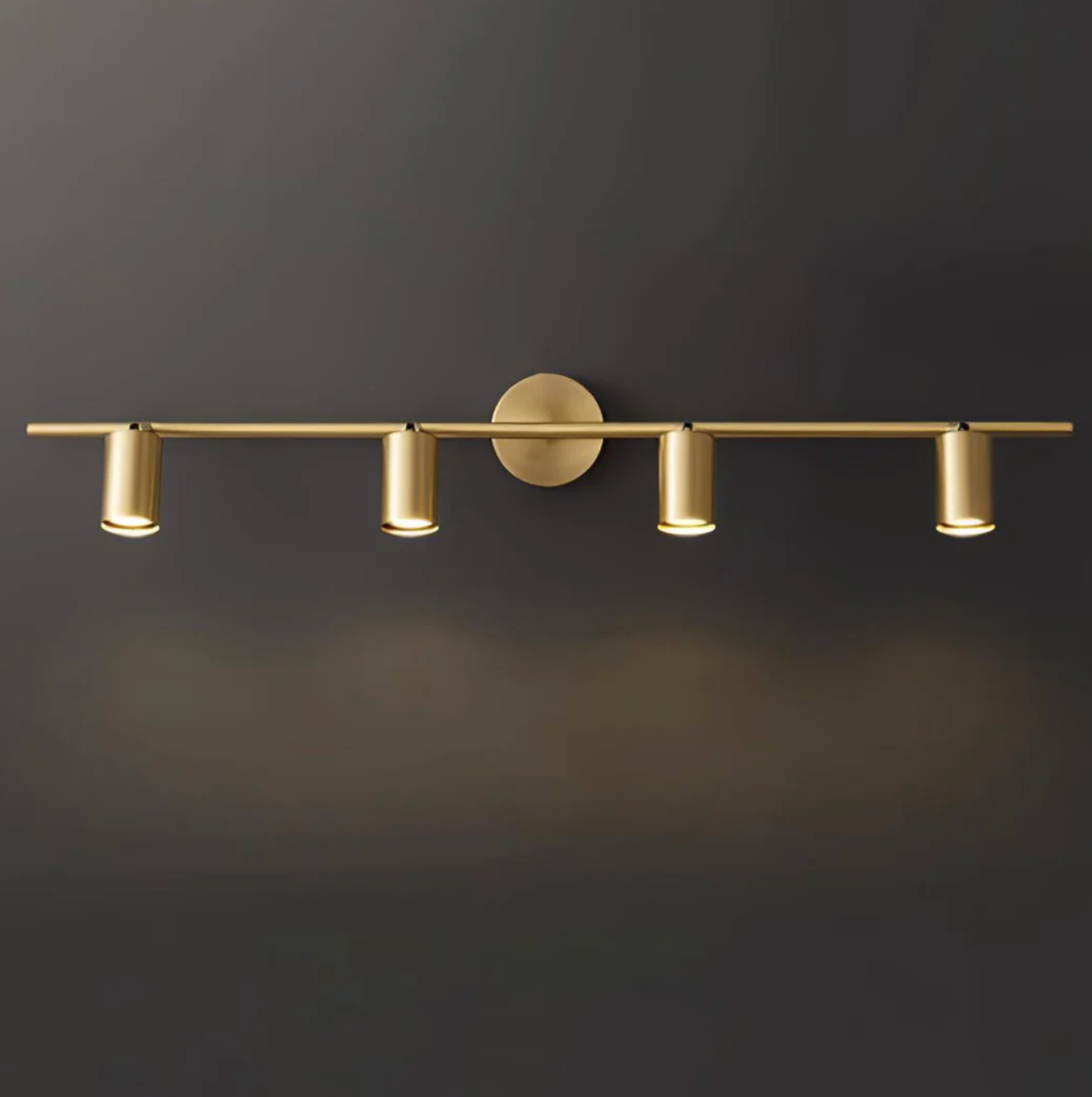 Modern LED Ceiling Light Bar with Adjustable Spotlights – 1/2/3/4 Spot