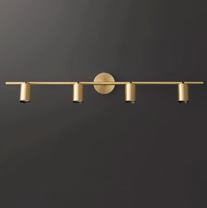 Modern LED Ceiling Light Bar with Adjustable Spotlights – 1/2/3/4 Spot