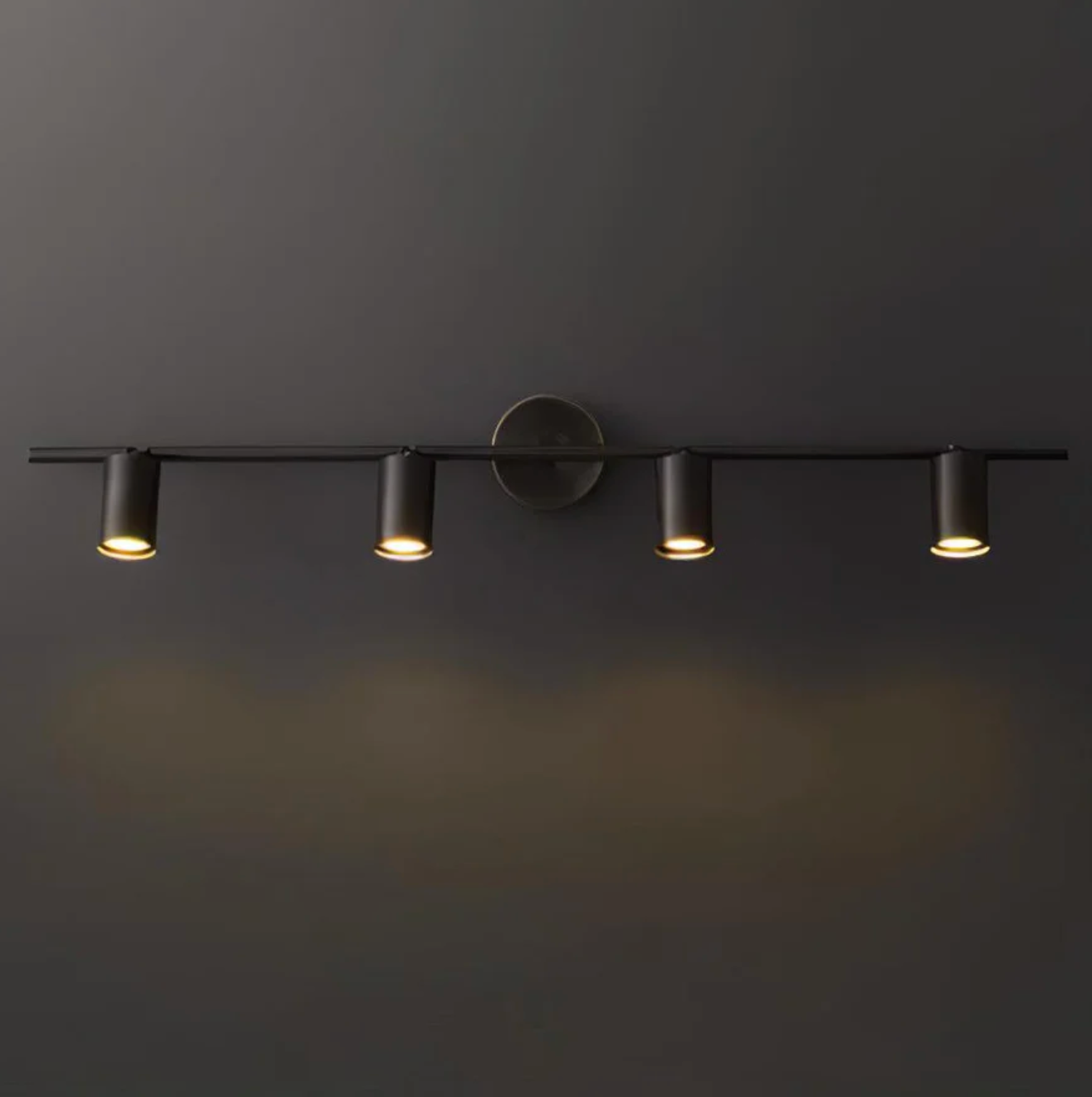Modern LED Ceiling Light Bar with Adjustable Spotlights – 1/2/3/4 Spot