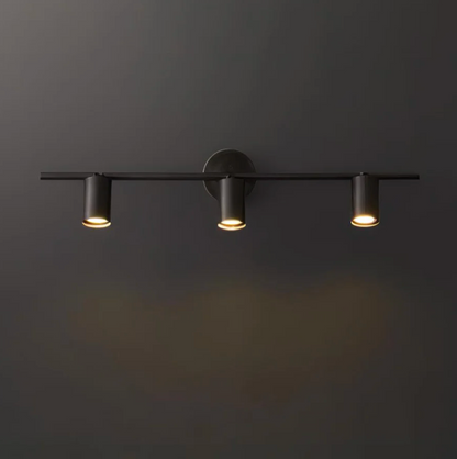 Modern LED Ceiling Light Bar with Adjustable Spotlights – 1/2/3/4 Spot
