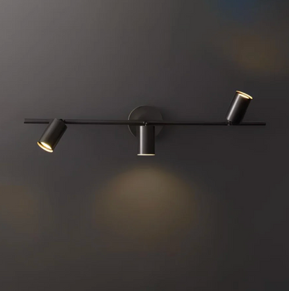 Modern LED Ceiling Light Bar with Adjustable Spotlights – 1/2/3/4 Spot