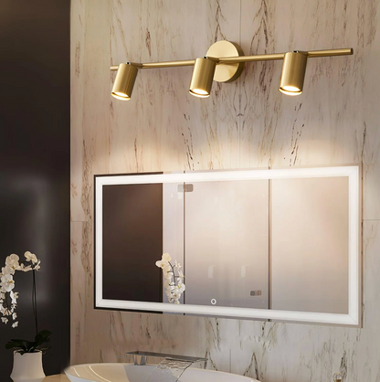 Modern LED Ceiling Light Bar with Adjustable Spotlights – 1/2/3/4 Spot