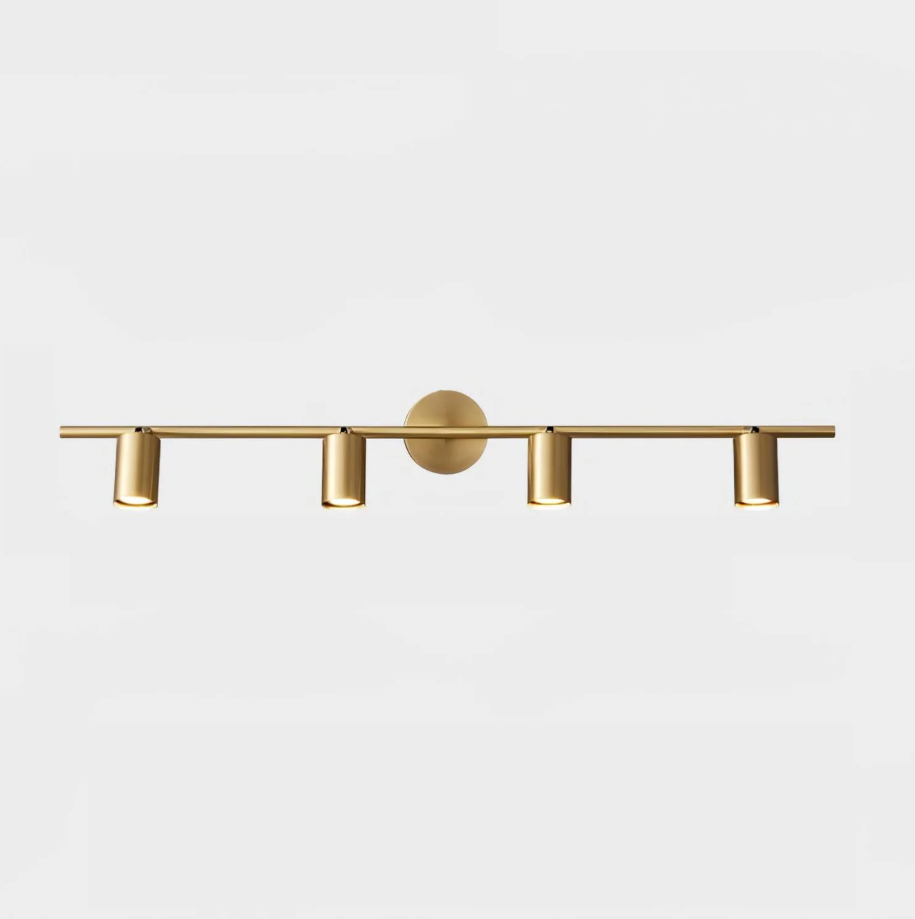 Modern LED Ceiling Light Bar with Adjustable Spotlights – 1/2/3/4 Spot
