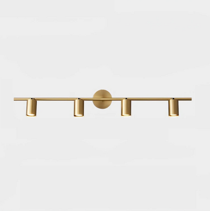 Modern LED Ceiling Light Bar with Adjustable Spotlights – 1/2/3/4 Spot