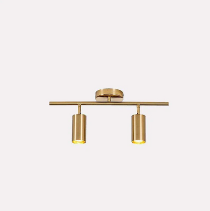 Modern LED Ceiling Light Bar with Adjustable Spotlights – 1/2/3/4 Spot