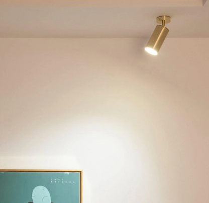 Modern LED Ceiling Light Bar with Adjustable Spotlights – 1/2/3/4 Spot
