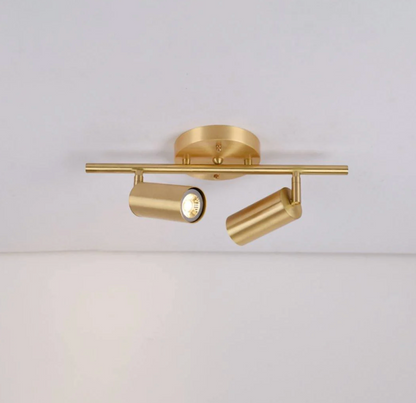 Modern LED Ceiling Light Bar with Adjustable Spotlights – 1/2/3/4 Spot