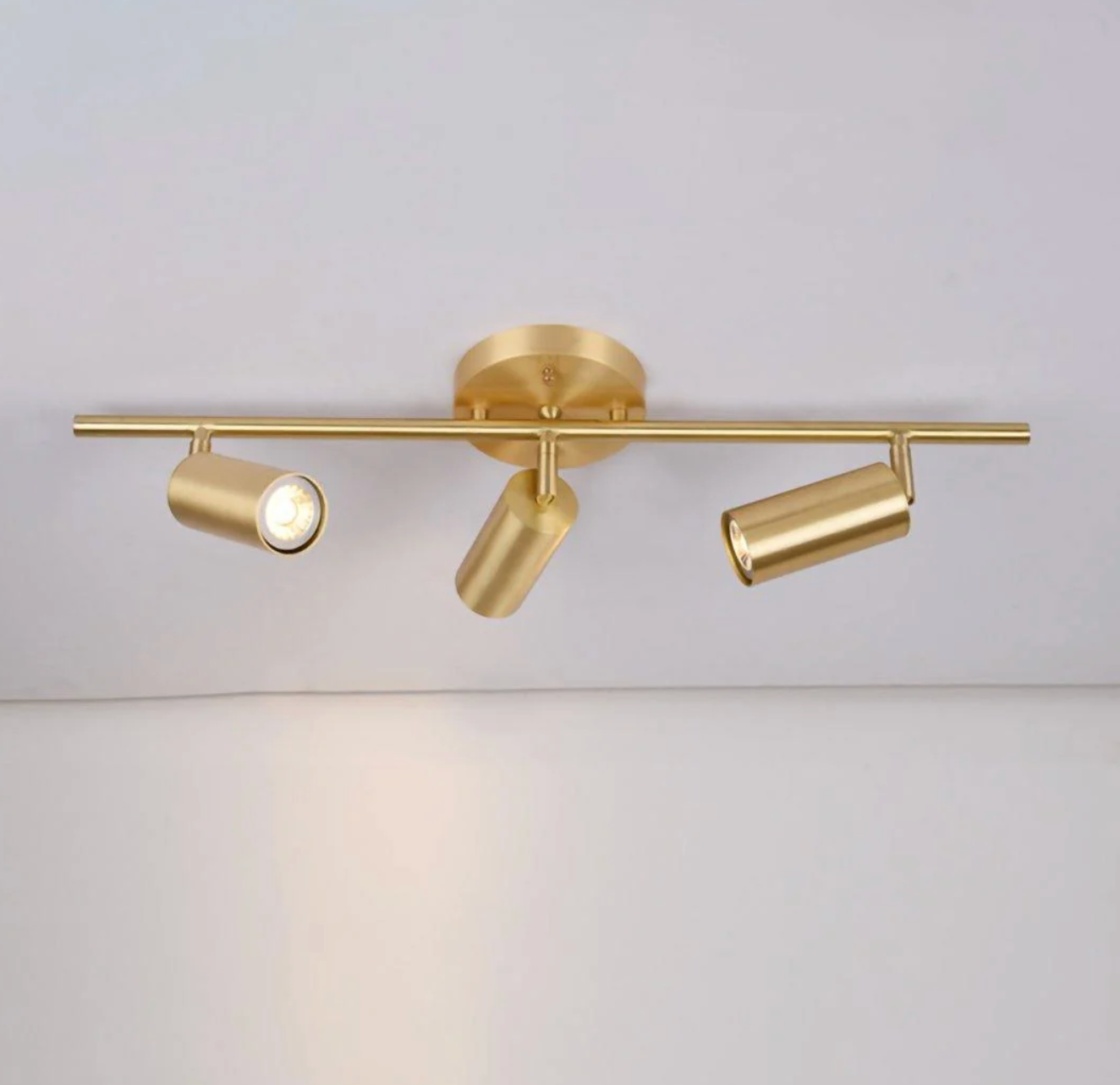 Modern LED Ceiling Light Bar with Adjustable Spotlights – 1/2/3/4 Spot