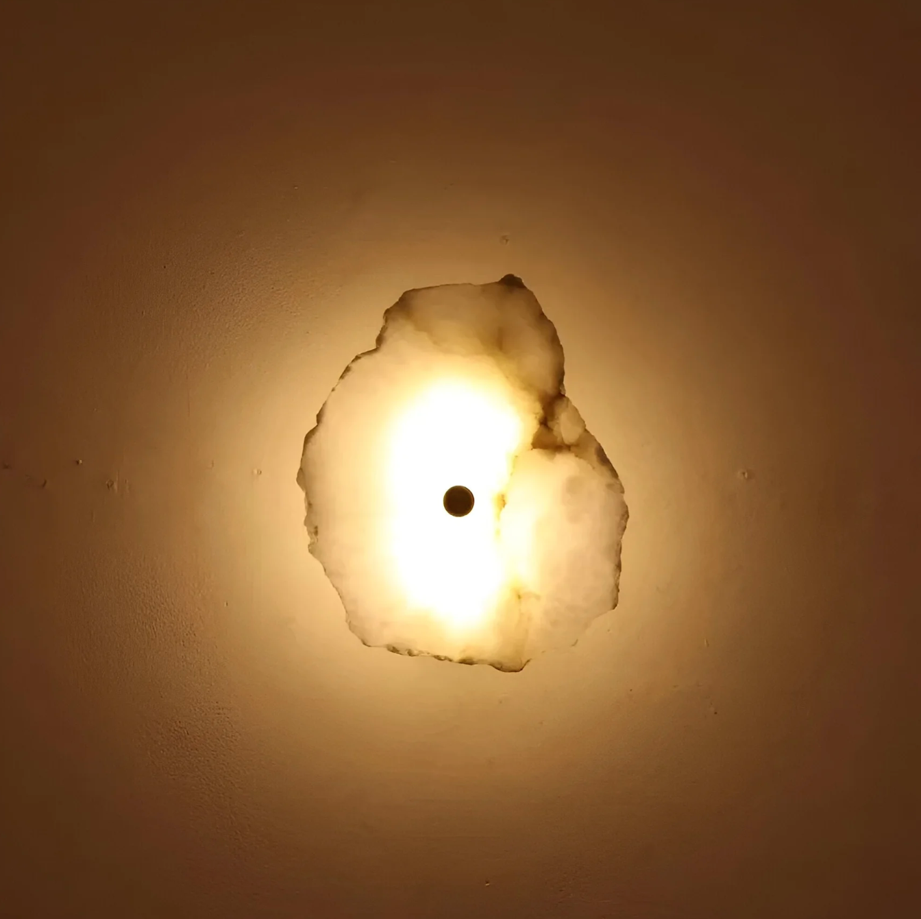 Organic LED Wall Light – Sculptural Decorative Design