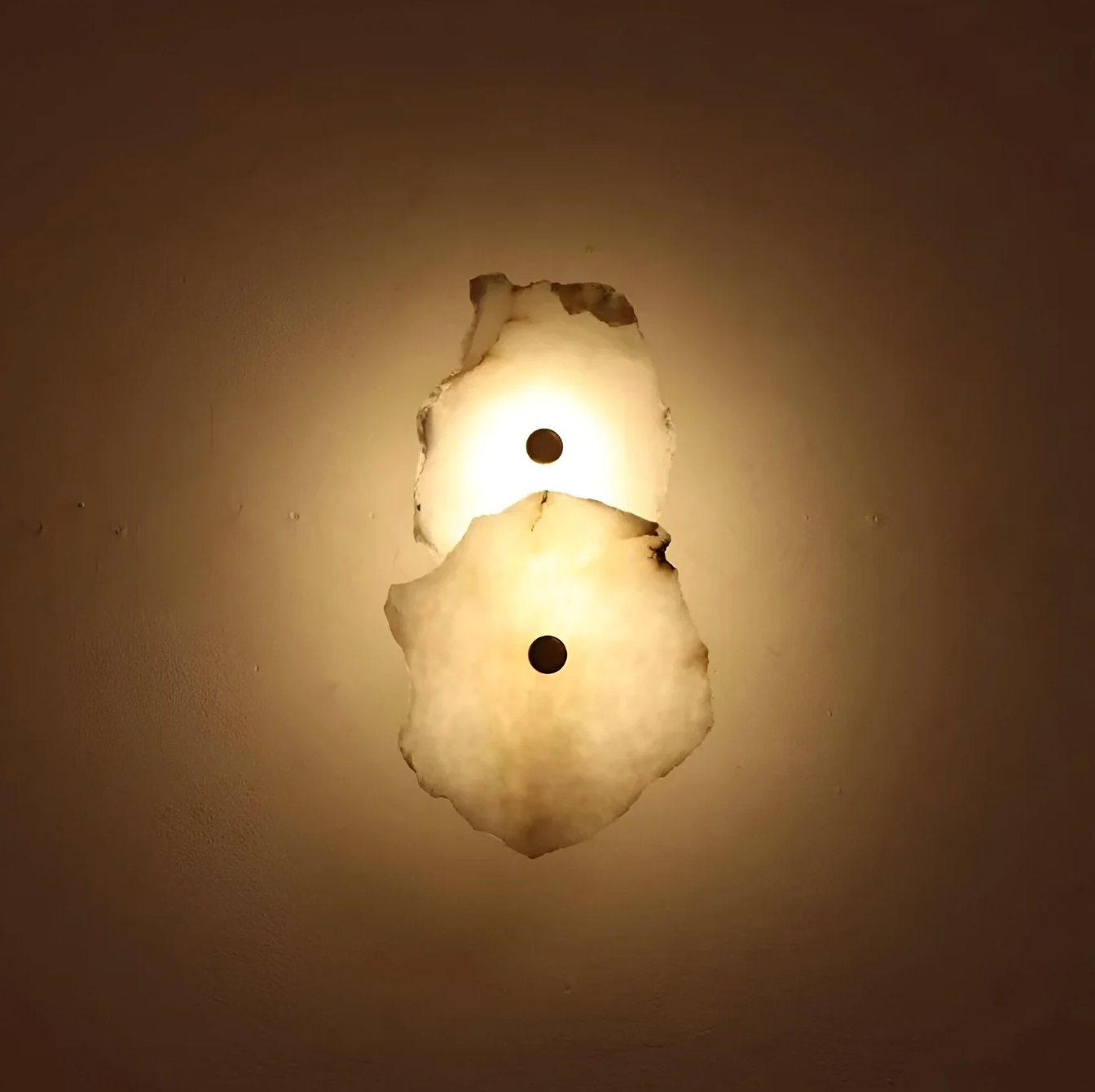 Organic LED Wall Light – Sculptural Decorative Design