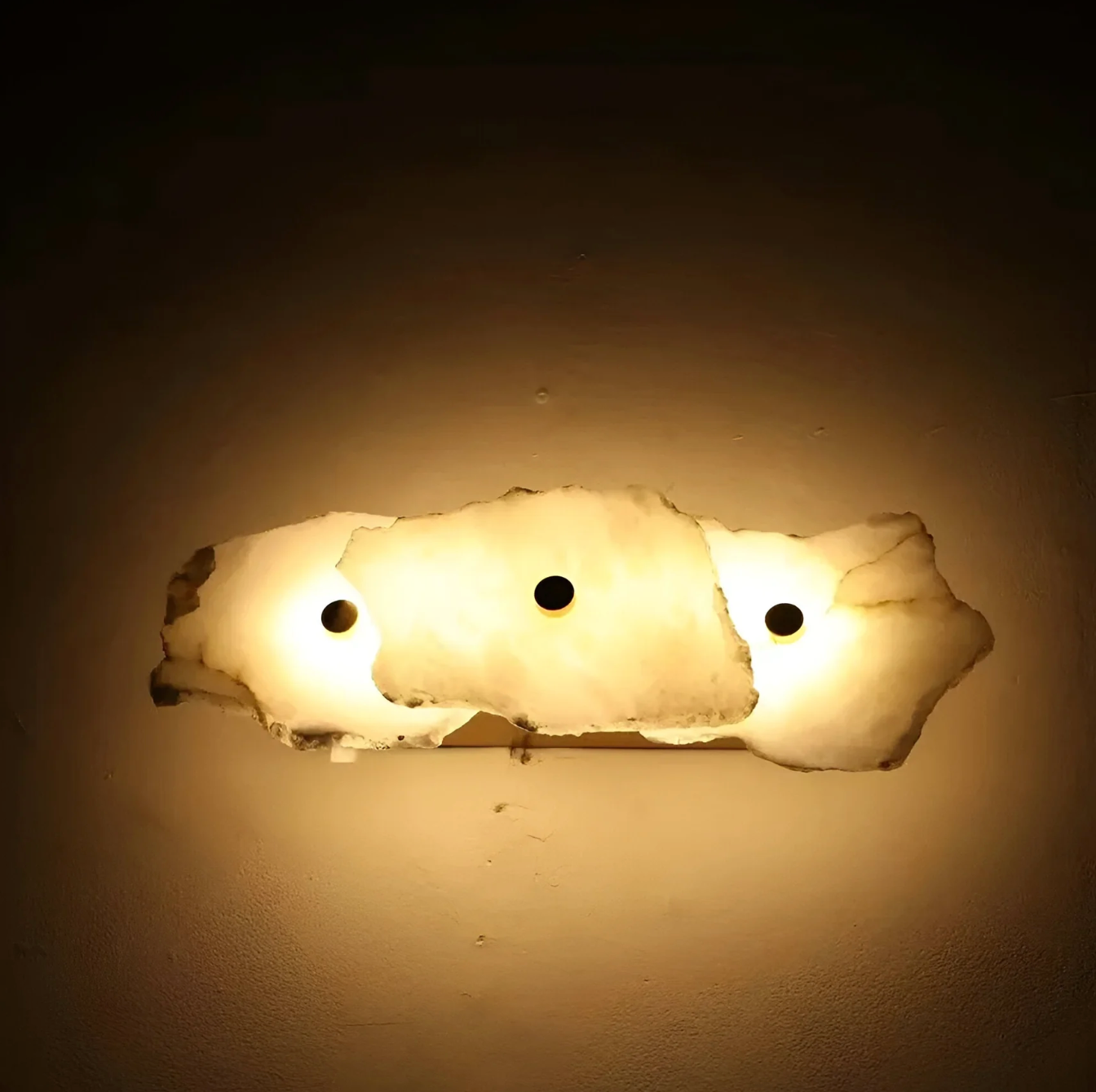 Organic LED Wall Light – Sculptural Decorative Design