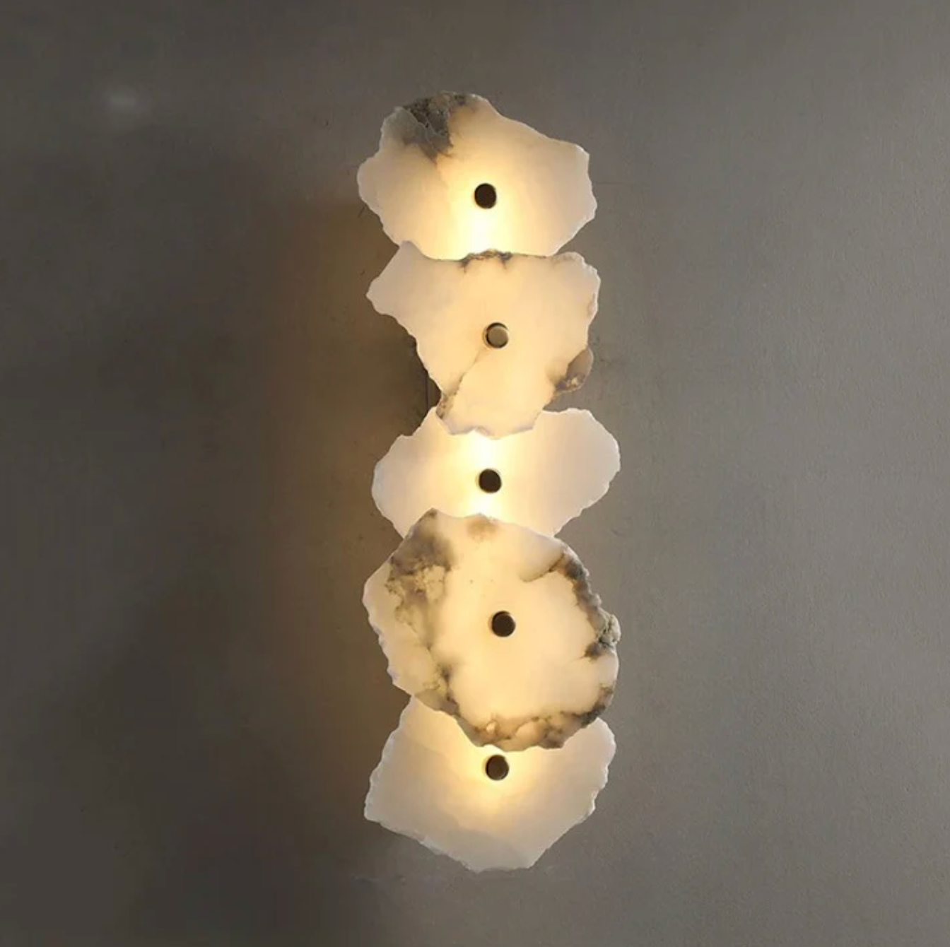 Organic LED Wall Light – Sculptural Decorative Design