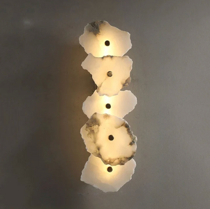 Organic LED Wall Light – Sculptural Decorative Design