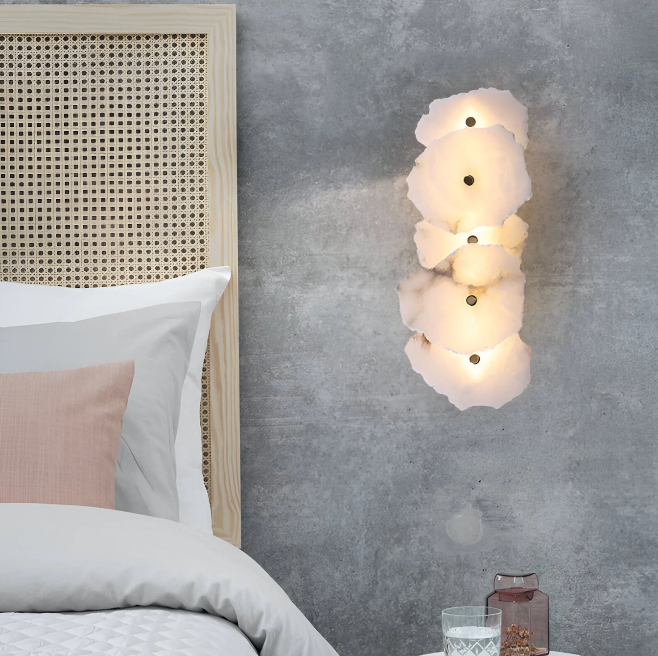 Organic LED Wall Light – Sculptural Decorative Design
