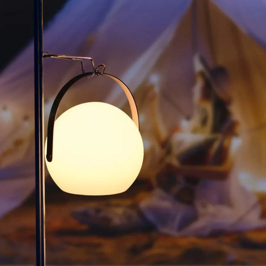 Portable RGB LED Table Lamp with Remote Control & USB Charging – Indoor & Outdoor