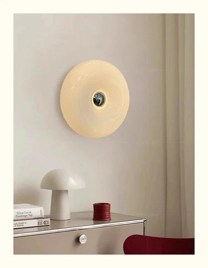 LED Donut Wall Light – Designer Halo Effect Wall Sconce